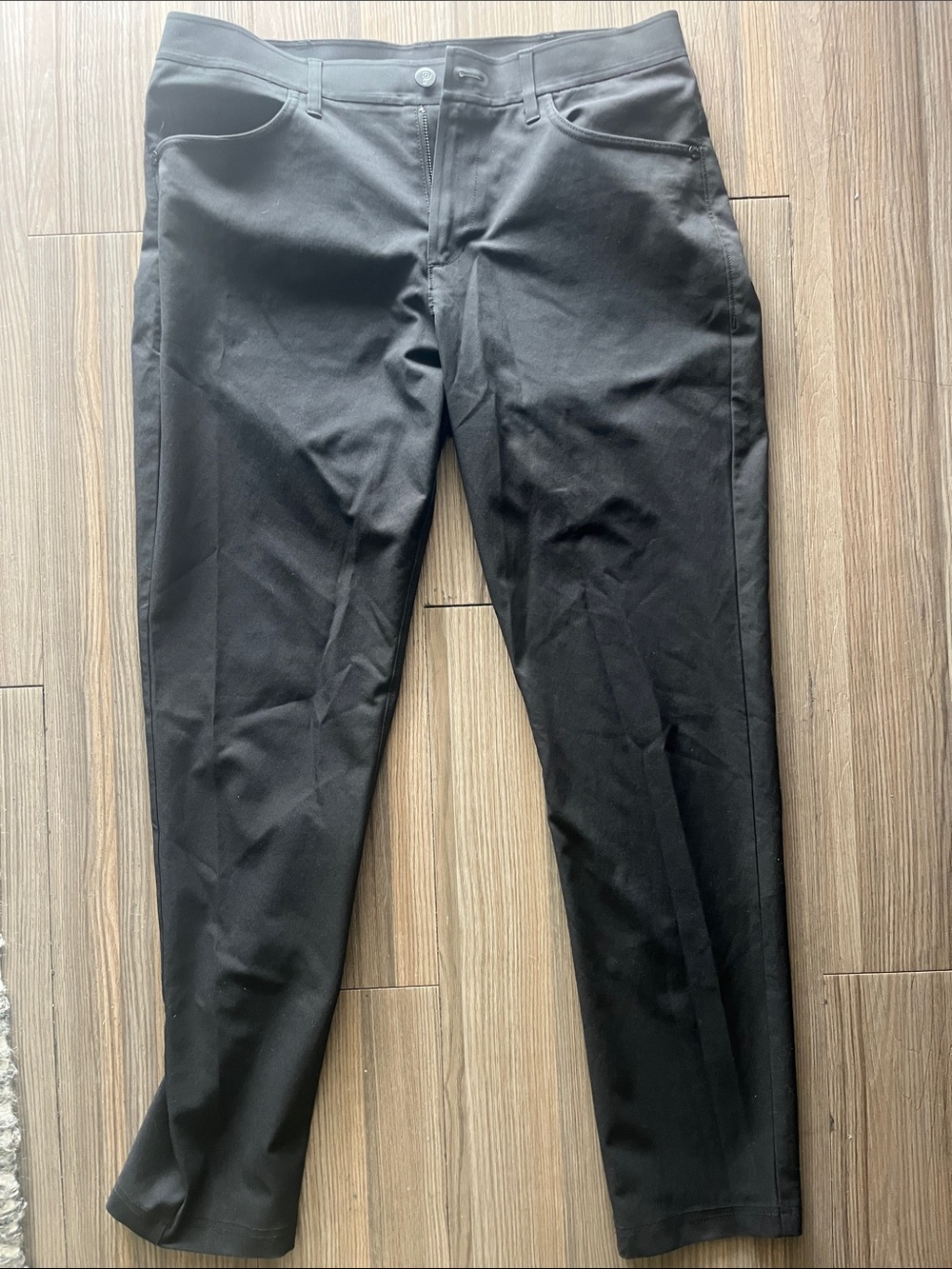 Public Rec Black Chino
